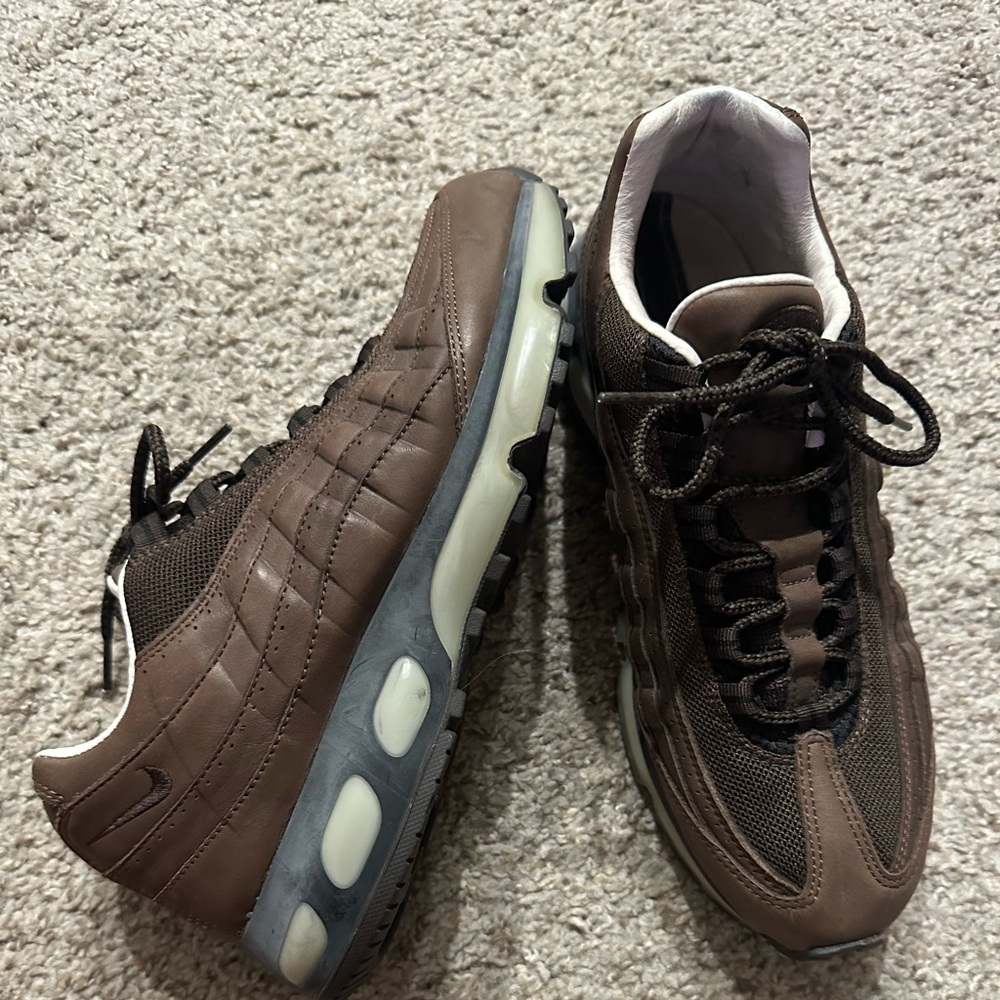 Nike Air Max 95 360 ‘One Time Only’ Brown Men's size 9.5 Sneakers 315350-221